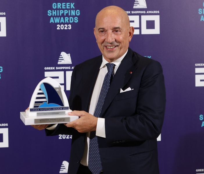 Emanuele_Grimaldi_International_Personality_of_the_Year_2023_transportonline
