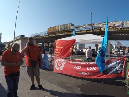PROTESTA_TIR_GENOVA