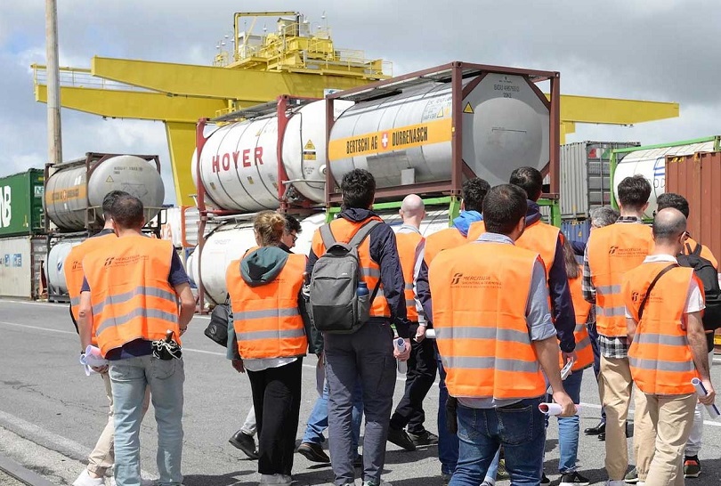 Polo_Logistica_Sapienza_visita_Terminal_Pomezia_transportnline